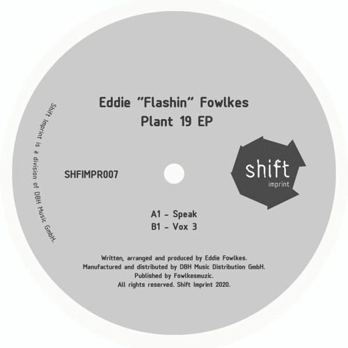 EDDIE FOWLKES / エディ・フォークス / PLANT 19 EP