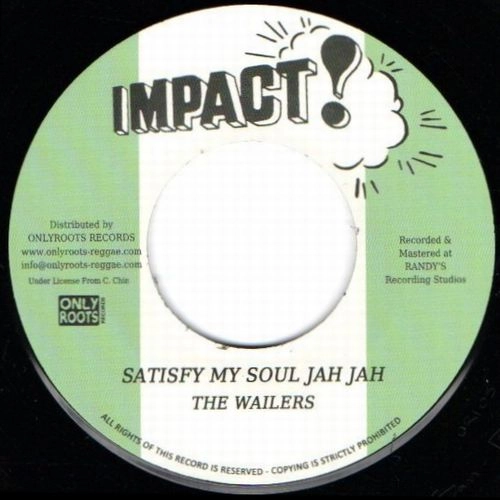 WAILERS (REGGAE) / ウェイラーズ (REGGAE) / SATISFY MY SOUL JAH JAH