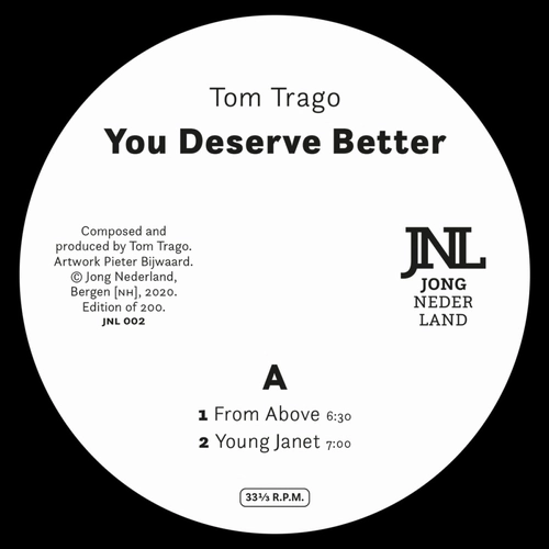 TOM TRAGO / トム・トラゴ / YOU DESERVE BETTER