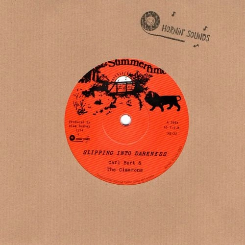 CARL BERT & THE CIMARONS / SLIPPING INTO DARKNESS