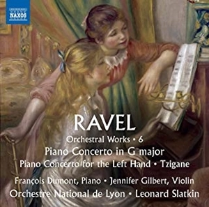 LEONARD SLATKIN / レナード・スラットキン / RAVEL:ORCHESTRAL WORKS VOL.6-PIANO CONCERTOS,TZIGANE