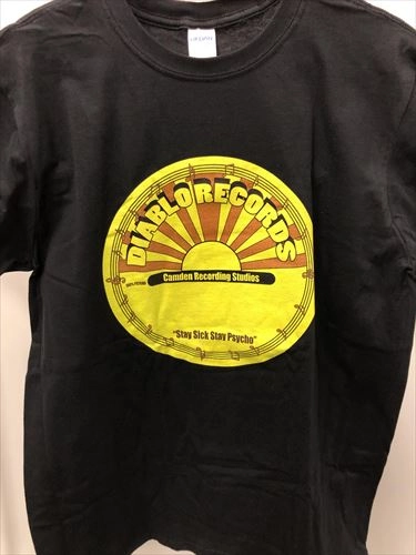 DIABLO RECORDS / L/DIABLO SUN LOGO SHIRT