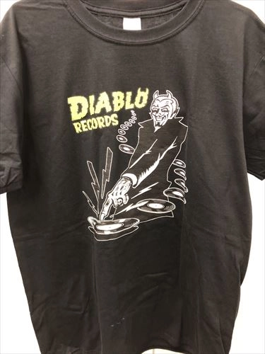 DIABLO RECORDS / M/DIABLO RECORDS VINCE RAY SHIRT