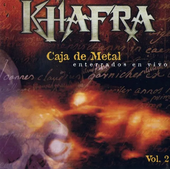 KHAFRA / CAJA DE METAL / ENTERRADOS EN VIVO VOL. 2