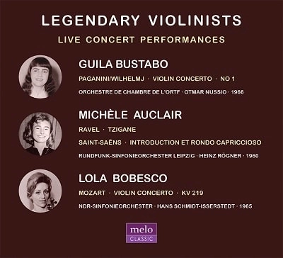VARIOUS ARTISTS (CLASSIC) / オムニバス (CLASSIC) / LEGENDARY VIOLINISTS - LIVE CONCERT PERFORMANCES