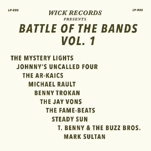 V.A. (GARAGE) / BATTLE OF THE BANDS VOL.1 (LP) / BATTLE OF THE BANDS VOL.1