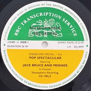 JACK BRUCE / ジャック・ブルース / STEREO POP SPECIAL-4