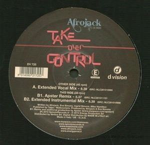 AFROJACK / アフロジャック / TAKE OVER CONTROL