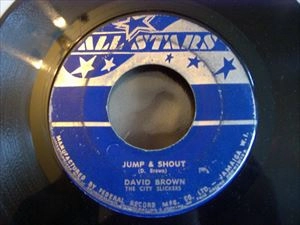 DAVID BROWN / デヴィッド・ブラウン / JUMP & SHOUT / PRETTY BABY