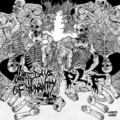 P.L.F. : LAST DAYS OF HUMANITY / SPLIT (2CD)