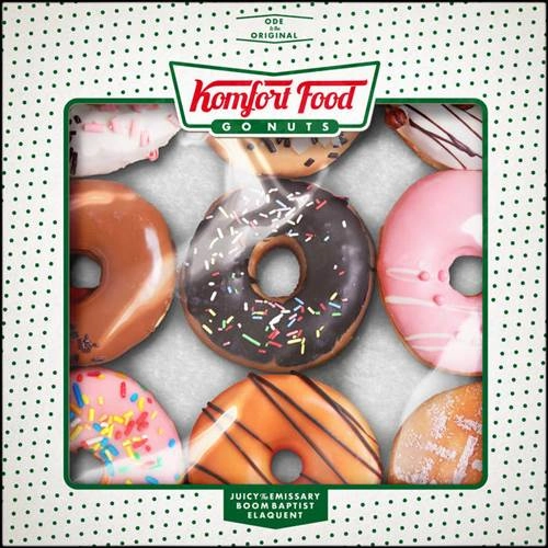 ELAQUENT, BOOMBAPTIST & JUICY THE EMISSARY / "KOMFORT FOOD ""LP"""