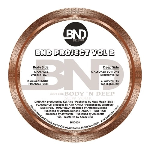 V.A. (KAI ALCE, JAVONNTTE) / BND PROJECT VOL 2