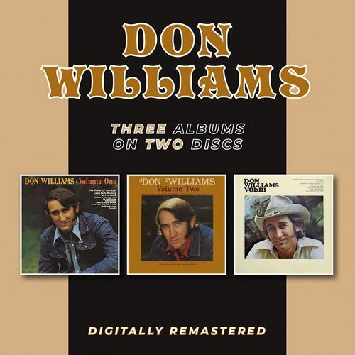 DON WILLIAMS / ドン・ウィリアムス / VOLUME ONE / VOLUME TWO / VOLUME III (2CD) / VOLUME ONE / VOLUME TWO / VOLUME III