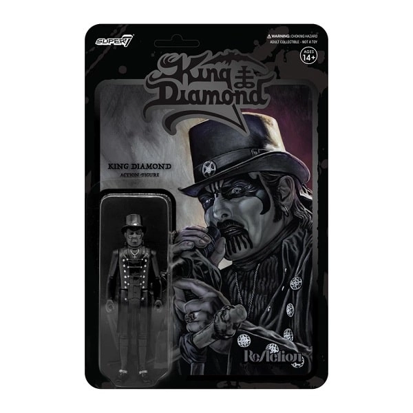 KING DIAMOND / キング・ダイアモンド / TOP HAT<MIDNIGHT BLACK METAL><REACTION FIGURE>