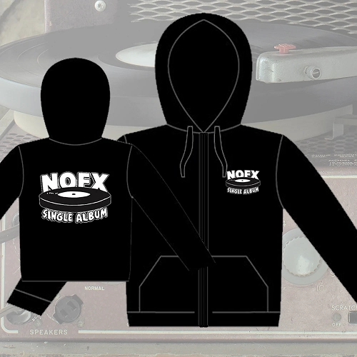 NOFX / S/SINGLE ALBUM LOGO HOODIE