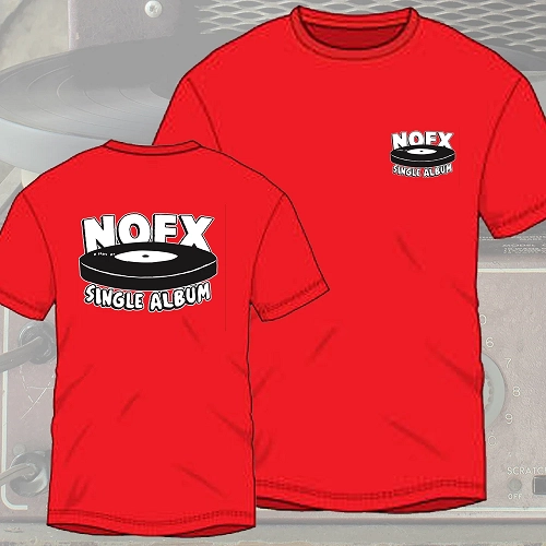 NOFX / S/SINGLE ALBUM LOGO SHIRT
