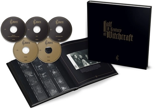 COVEN / コーヴェン / HALF A CENTURY OF WITCHCRAFT(DELUXE 5CD HARDCOVER BOOK)
