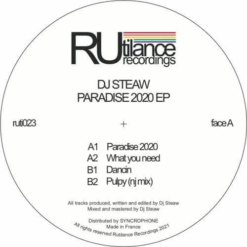 DJ STEAW   / PARADISE 2020 EP