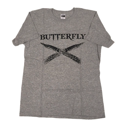 BUTTERFLY / S/GREY/SHIRT