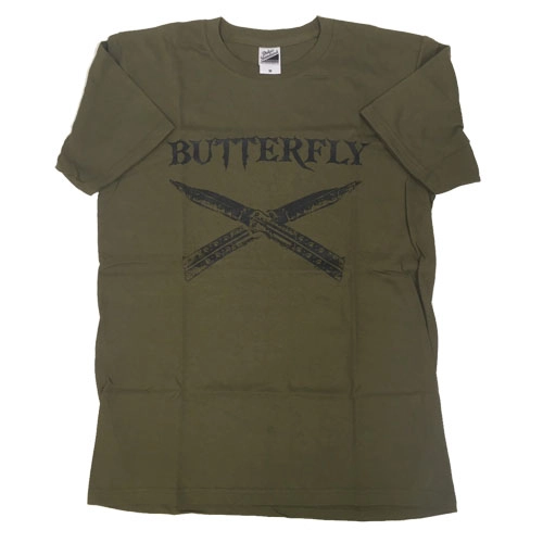 BUTTERFLY / S/KHAKI/SHIRT