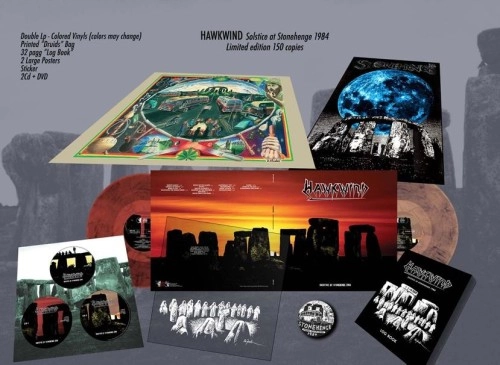 HAWKWIND / ホークウインド / SOLSTICE AT STONEHENGE 1984: LIMITED EDITION COLOURED VINYL DOUBLE LP
