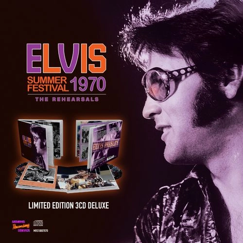 ELVIS PRESLEY / エルヴィス・プレスリー / SUMMER FESTIVAL 1970 - THE REHERSALS (DELUXE 3CD + BOOK) / SUMMER FESTIVAL 1970 - THE REHERSALS