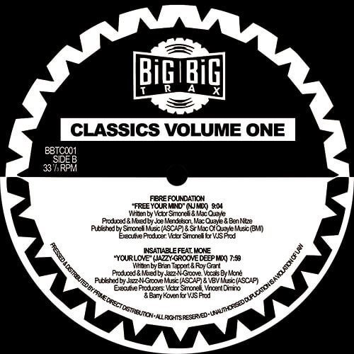 V.A. (BIG BIG TRAX) / BIG BIG TRAX CLASSICS VOL.1