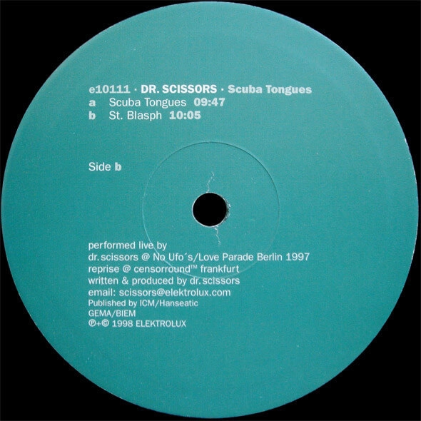 DR. SCISSORS / SCUBA TONGUES (10")