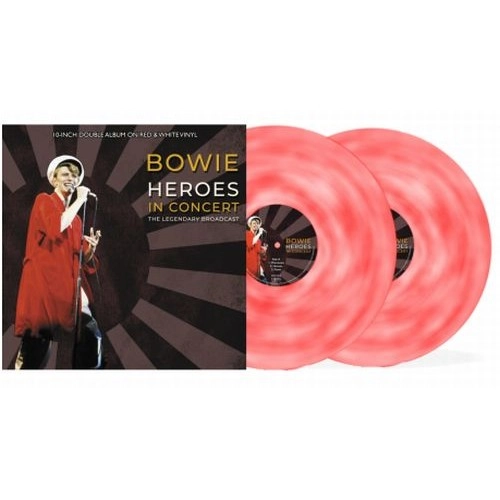 DAVID BOWIE / デヴィッド・ボウイ / HEROES IN CONCERT (RED & WHITE VINYL 10"*2) / HEROES IN CONCERT