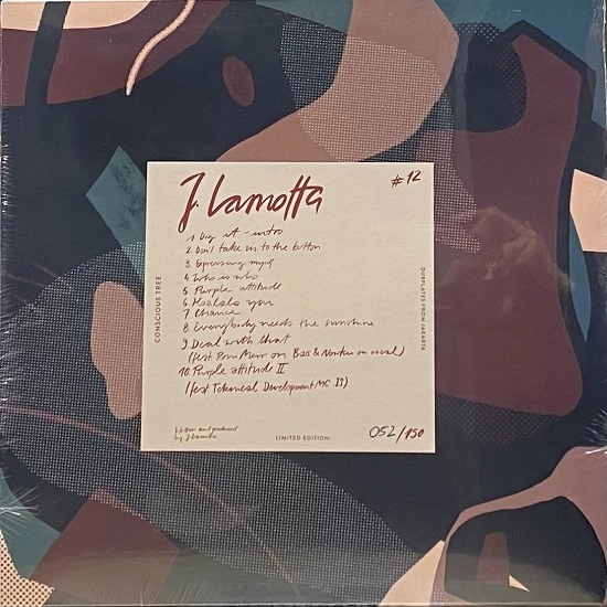 J. LAMOTTA SUZUME / J・ラモッタ・すずめ / DUBPLATES FROM JAKARTA # 12 (THE CONSCIOUS TREE)