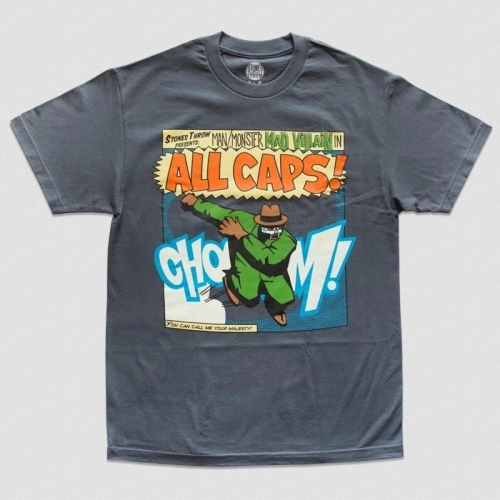 MADVILLAIN / ALL CAPS! T-SHIRT (GREY SIZE M)