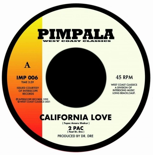 2PAC / ICE CUBE / CALIFORNIA LOVE / JACKIN FOR BEATS