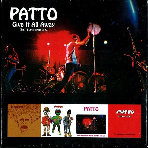 PATTO / パトゥー / GIVE IT ALL AWAY~THE ALBUMS 1970-1973: 4CD CLAMSHELL BOXSET