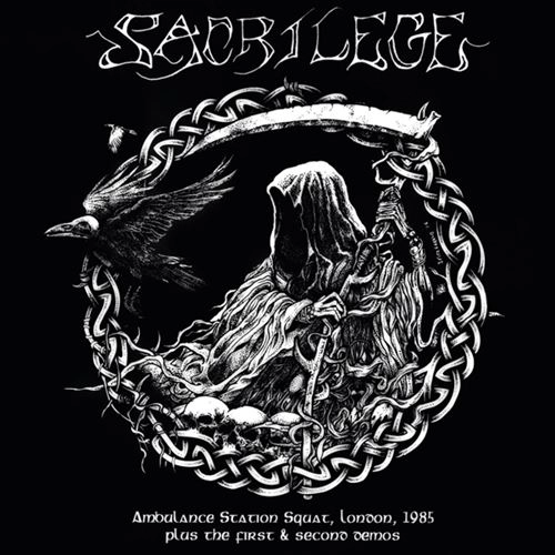 SACRILEGE / AMBULANCE STATION SQUAT LONDON 1985 / 1ST AND 2ND DEMOS