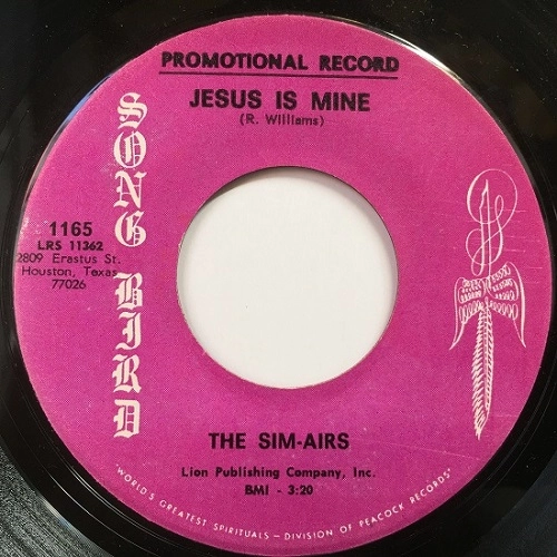 SIM-AIRS / JESUS IS MINE