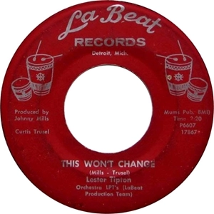 LESTER TIPTON / THIS WON'T CHANGE