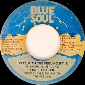 ERNEST BAKER / DO IT WITH FEELING (PT.1) / ALONE AGAIN