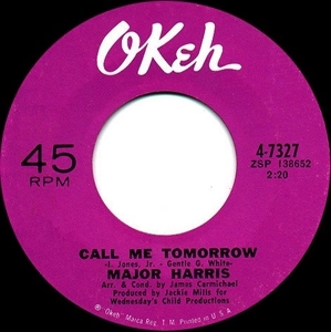 MAJOR HARRIS / メイジャー・ハリス / LIKE A ROLLING STONE / CALL ME TOMORROW