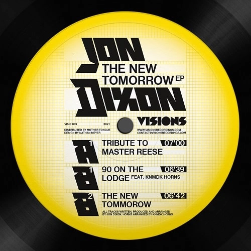 JON DIXON / ジョン・ディクソン / NEW TOMORROW EP