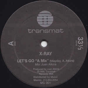 X-RAY / LET'S GO (1986 BLACK LABEL/MATRIX AS)