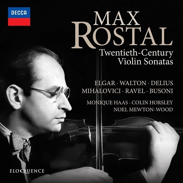 MAX ROSTAL / マックス・ロスタル / 20TH CENTURY VIOLIN SONATAS
