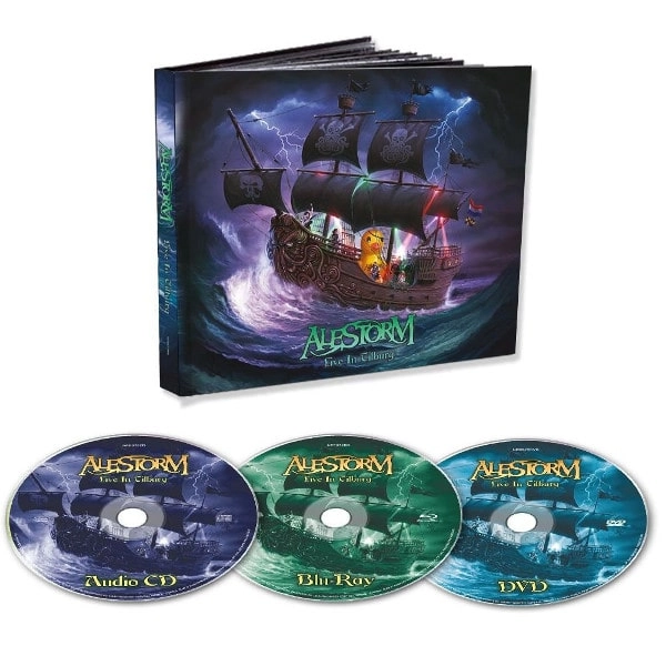 ALESTORM / エイルストーム / LIVE IN TILBURG<MEDIABOOK/CD+DVD+BLU-RAY>