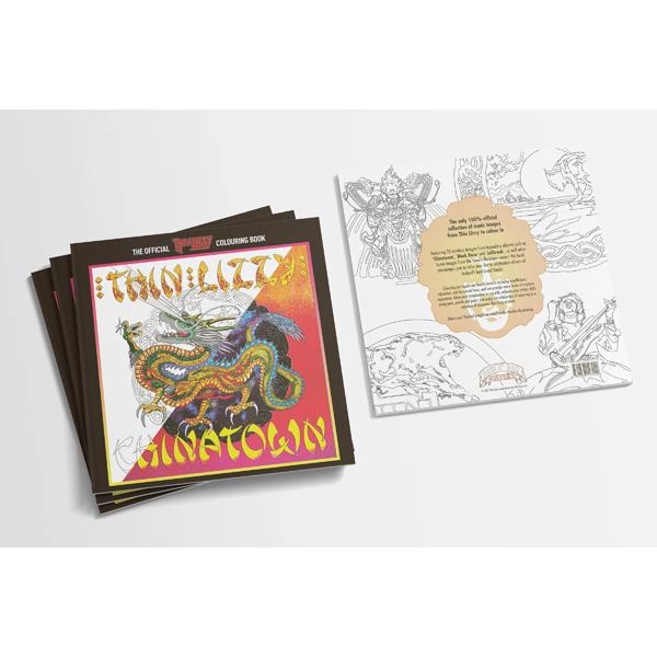 THIN LIZZY / シン・リジィ / THE OFFICIAL THIN LIZZY COLOURING BOOK