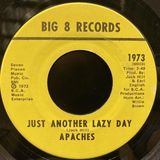 APACHES / JUST ANOTHER LAZY DAY