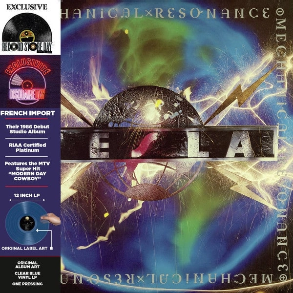 TESLA / テスラ / MECHANICAL RESONANCE<BLUE TRANSLUCENT VINYL, INDIE-EXCLUSIVE>