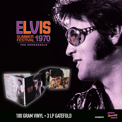 ELVIS PRESLEY / エルヴィス・プレスリー / SUMMER FESTIVAL 1970 - THE REHEARSALS (3LP) / SUMMER FESTIVAL 1970 - THE REHEARSALS