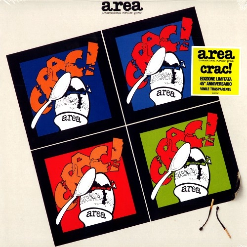 AREA (PROG) / アレア / CRAC!: TRANSPARENT VINYL