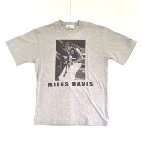 MILES DAVIS / マイルス・デイビス / マイルスTシャツ/グレー/L