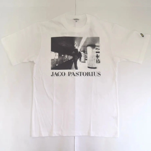 JACO PASTORIUS / ジャコ・パストリアス / ジャコTシャツ/ホワイト/L