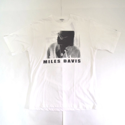 MILES DAVIS / マイルス・デイビス / マイルスTシャツ/ホワイト/L